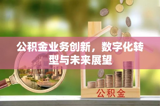尉氏公积金业务创新，数字化转型与未来展望